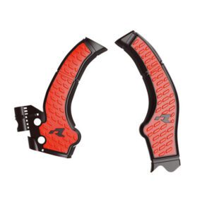 RACETECH Προστατευτικά Σκελετού KOVE 800X PRO/RALLY Black-Red