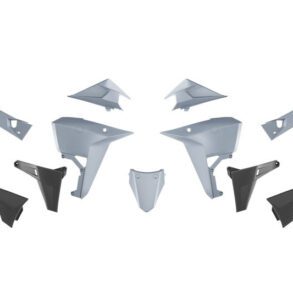 Racetech Σετ Πλαστικά KOVE 800X PRO/RALLY GREY