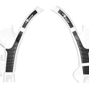 RACETECH Προστατευτικά Σκελετού White/Black STARK FUTURE VARG