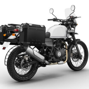 ROYAL ENFIELD ΠΛΑΙΝΕΣ ΒΑΛΙΤΣΕΣ ΑΛΟΥΜΙΝΙΟΥ 26lt HIMALAYAN/SCRAM 411 ΜΑΥΡΕΣ (1990230)