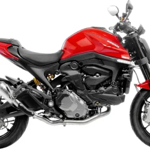 LEOVINCE Λαιμοί Εξάτμισης Link Pipe DUCATI DESERT X (80037)