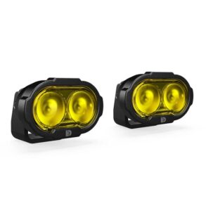DENALI Προβολάκια Universal Kit Headlight DL2 Yellow Lens And Standard Wiring