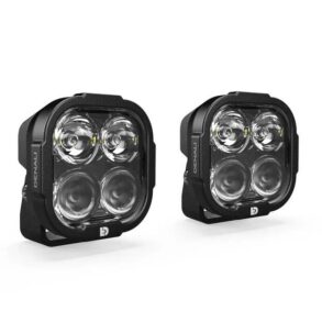 DENALI Προβολάκια Universal Kit Headlight DL4 Transparent Lens And Standard Wiring