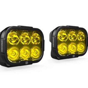 DENALI Προβολάκια Universal Kit Headlight DL6 Yellow Lens And Standard Wiring