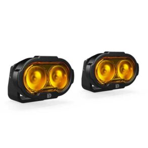 DENALI Προβολάκια Universal Kit Headlight DL2 Orange Lens And Premium Wiring